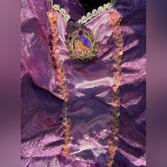 Disney Princess Rapunzel Dress Tangled - Picture 5 of 8
